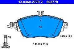 ATE — სამუხრუჭე ხუნდი წნ — MPN PN31009 — Infiniti Q30 Q30 (2015–დღემდე) — ფოტოს ჩვენება 2