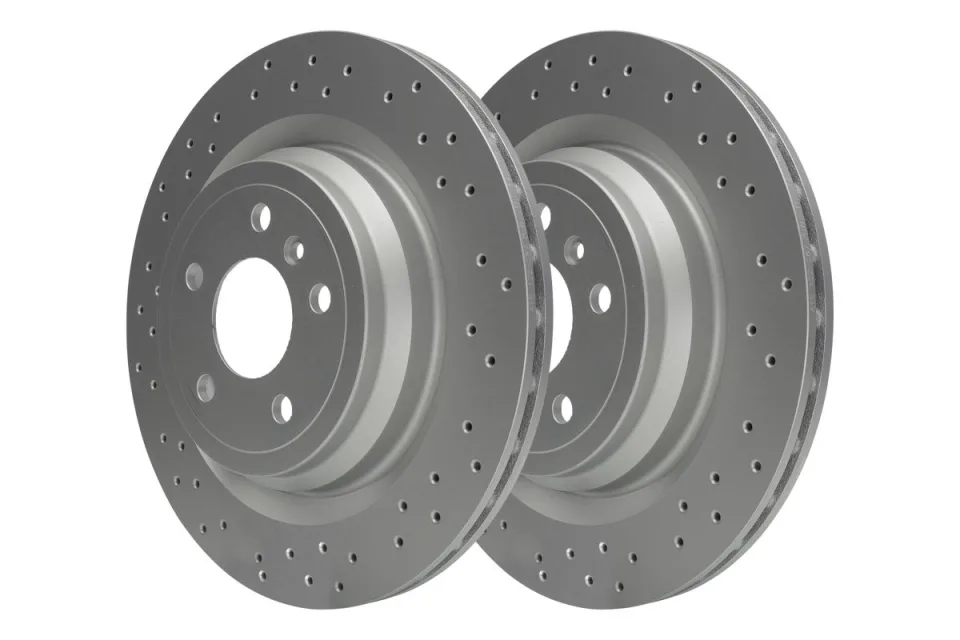 ATE — Rear Perforated Brake Disc 330 mm — MPN RN2471D — Mercedes-Benz M-Class W166 (2011–2015)