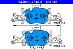 Front Brake Pad Set