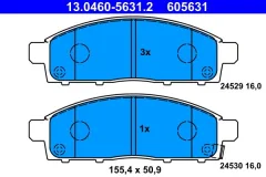 Front Brake Pad Set