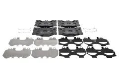 ATE — სამუხრუჭე ხუნდი წნ — MPN PN0695 — Mercedes-Benz C-Class W205 (2016–2021) — ფოტოს ჩვენება 2