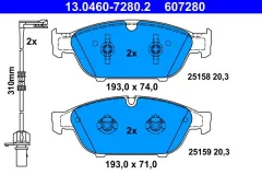 Front Brake Pad Set