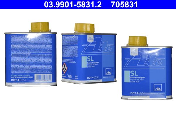 სამუხრუჭე სითხე ATE SL DOT-4 1L